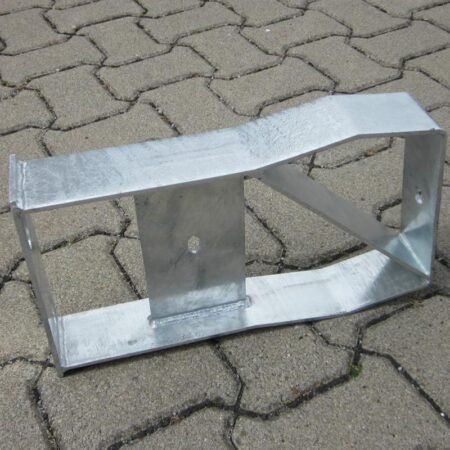 Leitplanken Wandhalter Seitenansicht