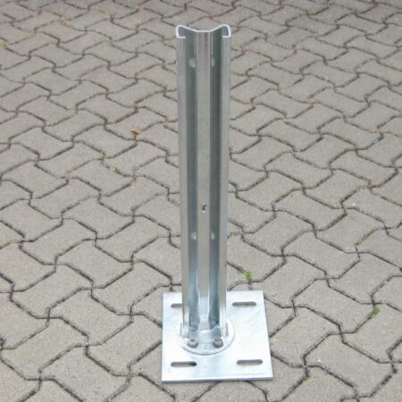 Leitplankenpfosten für Doppelplanken
