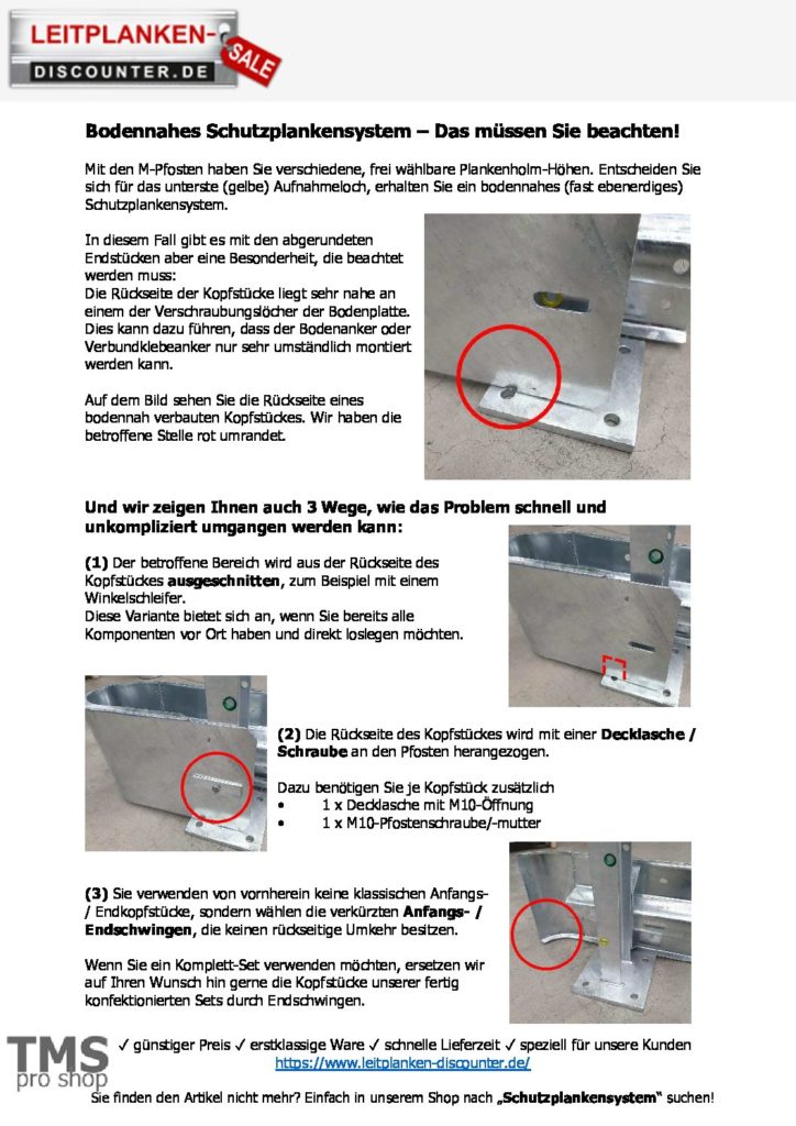 Leitplanken-Discounter