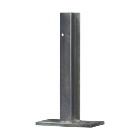 Säulenschutz-Komplett-Set, feuerverzinkter Stahl, für Säulen bis 30 x 30 cm