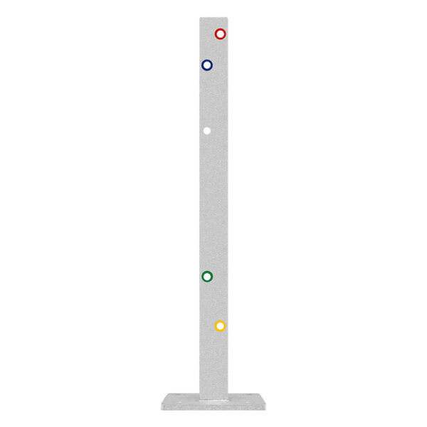 Schutzplanken Komplett-Set M75-1SP, 2,13 m, zum Aufdübeln, Stahl, B-Profil