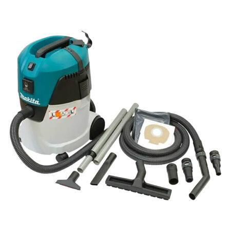 Makita Nass-/Trockensauger VC2512L, 1000 W, 25 L Volumen, 39 x 39 x 53 cm