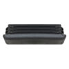 Schutzkappe für Rammschutz-Planken, für den Seitenabschluss, schwarz, Kunststoff