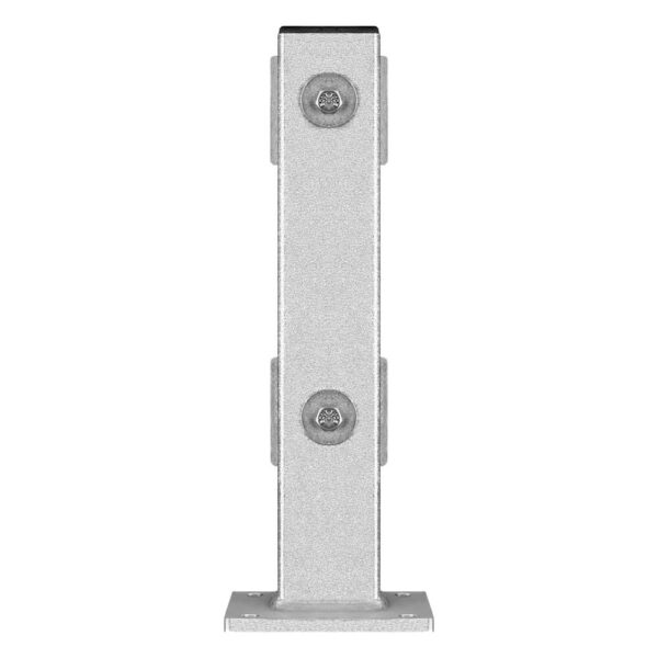Rammschutz-Planken Verlängerungs-Bausatz, 90 Grad Ecke, verzinkt, Stahl, C-Profil