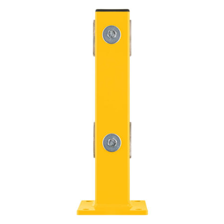 Rammschutz-Planken Verlängerungs-Bausatz, 2 Meter Länge, gelb, Stahl, C-Profil