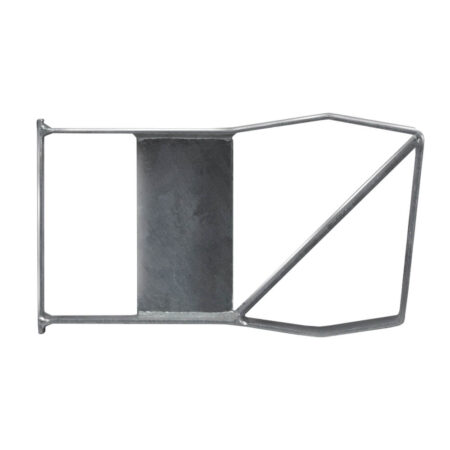 Wandhalter für Stahlleitplanken, 7 x 23 x 40 cm, feuerverzinkt