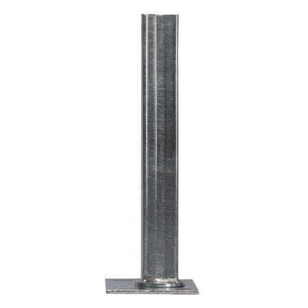 Sigma-100-Pfosten für Leitplanken mit Profil B, 75 cm Höhe, 2-Holm-Beplankung