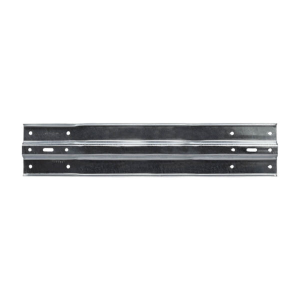 Leitplanke aus Stahl, 1,63 m Länge, mit Profil B nach RAL-RG 620 Standard
