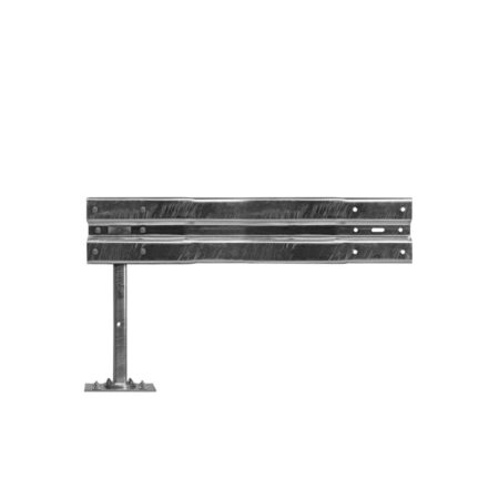 Leitplanken Verlängerungs-Bausatz, 82 cm hoch, 1,33 m, Aufschrauben, Stahl, Profil B