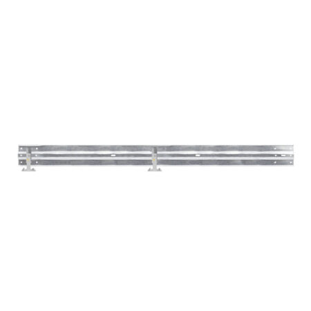 Leitplanken Verlängerungs-Bausatz M25-1SP, 4 m, zum Aufschrauben, Stahl, Profil B
