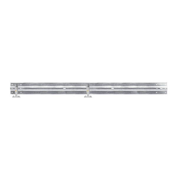 Leitplanken Verlängerungs-Bausatz M25-1SP, 4 m, zum Aufschrauben, Stahl, Profil B
