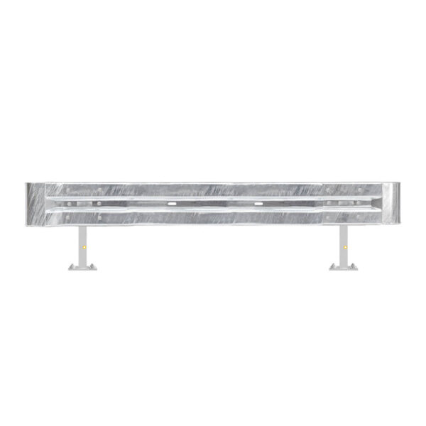 Leitplanken Komplett-Bausatz M50-1SP, 2,8 m, zum Aufschrauben, Stahl, Profil B