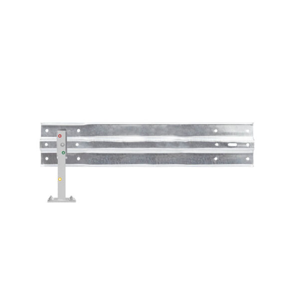 Leitplanken Verlängerungs-Bausatz M50-1SP, 1,33 m, zum Aufschrauben, Stahl, Profil B