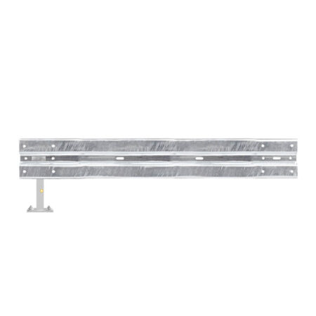 Leitplanken Verlängerungs-Bausatz M50-1SP, 2 m, zum Aufschrauben, Stahl, Profil B