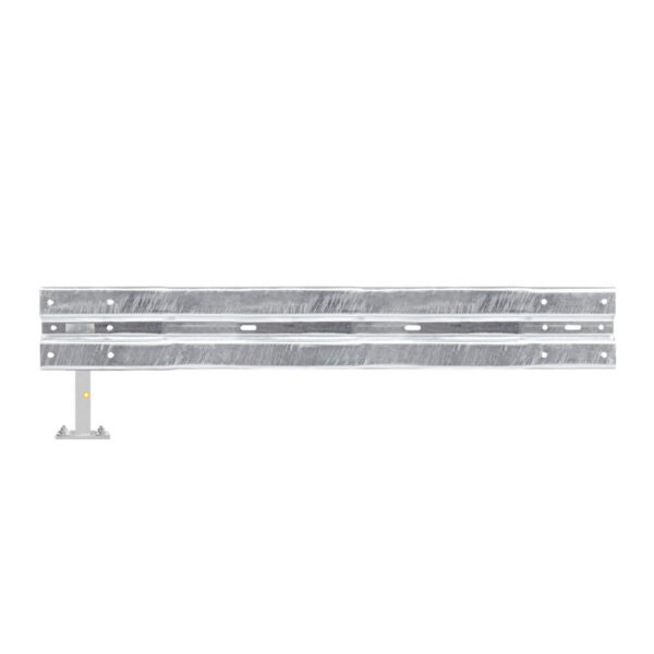 Leitplanken Verlängerungs-Bausatz M50-1SP, 2 m, zum Aufschrauben, Stahl, Profil B