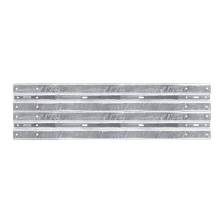 Leitplanken Verlängerungs-Bausatz M50-2SP, 2 m, zum Aufschrauben, Stahl, Profil B
