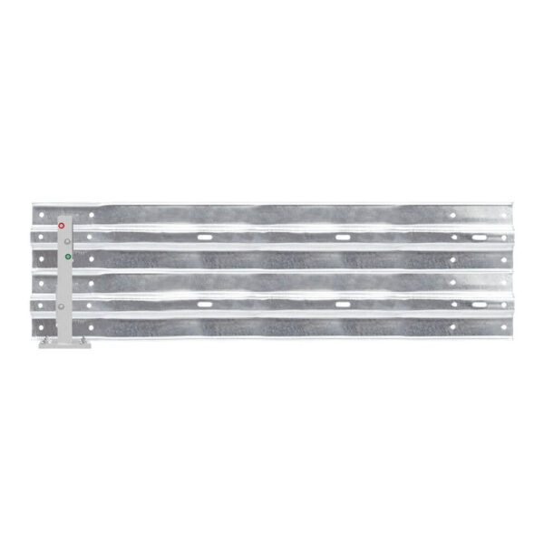 Leitplanken Verlängerungs-Bausatz M50-2SP, 2 m, zum Aufschrauben, Stahl, Profil B
