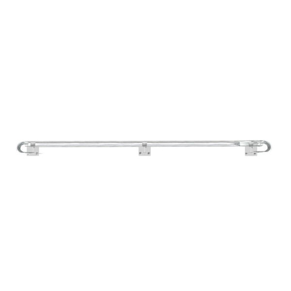 Leitplanken Komplett-Bausatz M100-1SP, 4,8 m, zum Aufschrauben, Stahl, Profil B