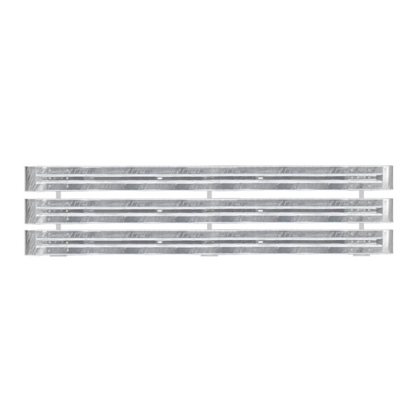 Leitplanken Komplett-Bausatz M100-3SP, 4,8 m, zum Aufschrauben, Stahl, Profil B