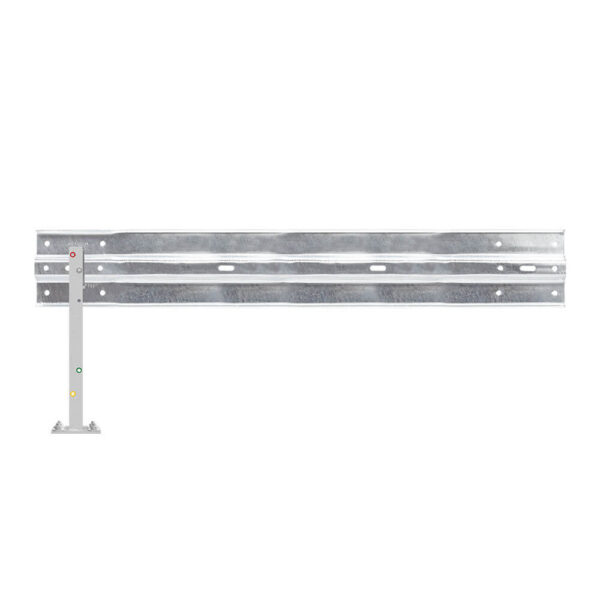 Leitplanken Verlängerungs-Bausatz M75-1SP, 2 m, zum Aufschrauben, Stahl, Profil B