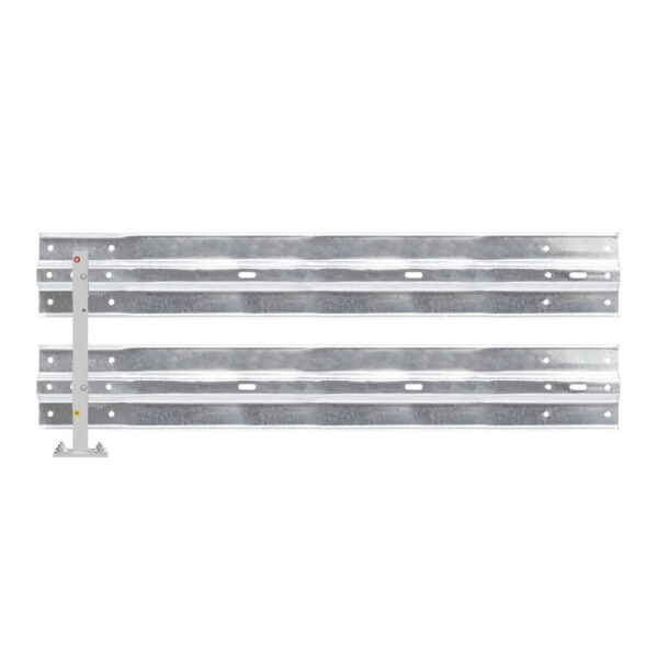 Leitplanken Verlängerungs-Bausatz M75-2SP, 2 m, zum Aufschrauben, Stahl, Profil B