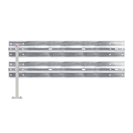 Leitplanken Verlängerungs-Bausatz M100-2SP, 2 m, zum Aufschrauben, Stahl, Profil B