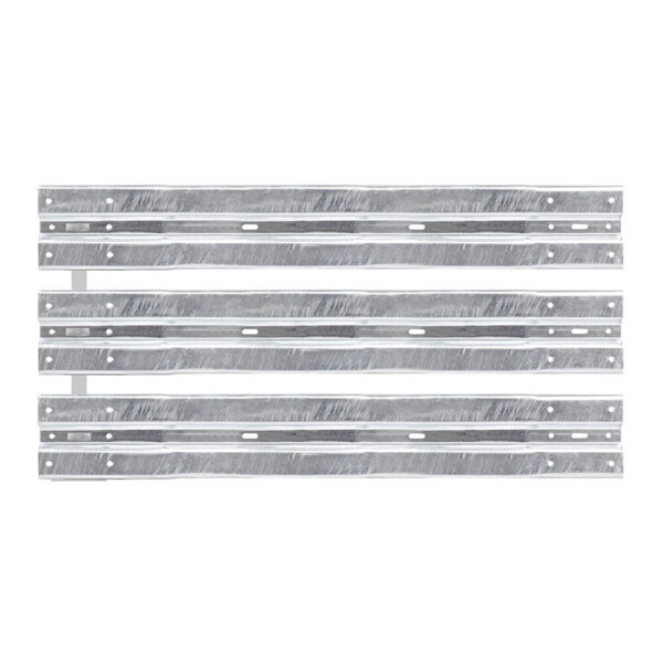Leitplanken Verlängerungs-Bausatz M100-3SP, 2 m, zum Aufschrauben, Stahl, Profil B