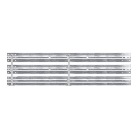 Leitplanken Verlängerungs-Bausatz M100-3SP, 4 m, zum Aufschrauben, Stahl, Profil B