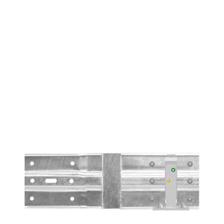 Leitplanken Verlängerungs-Bausatz Knickplanke M25-1SP, Aufschrauben, Stahl, Profil B