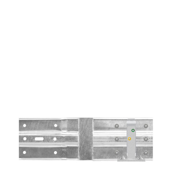 Leitplanken Verlängerungs-Bausatz Knickplanke M25-1SP, Aufschrauben, Stahl, Profil B