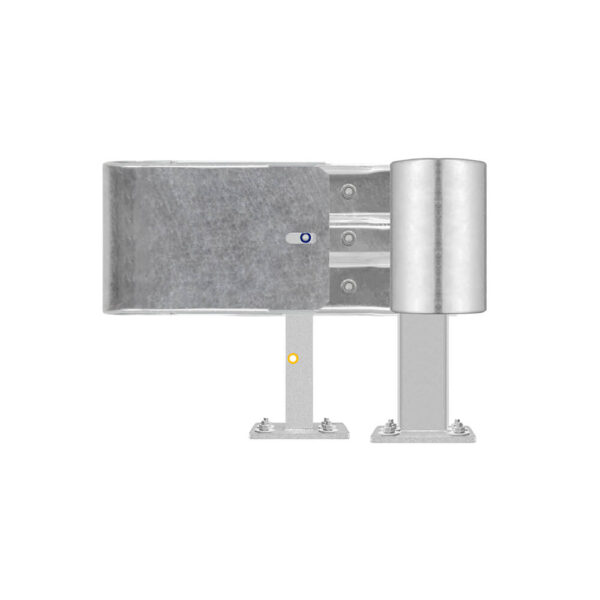 Außenwinkel-Komplett-Bausatz M50-1SP, 77 cm Seitenlänge, Aufschrauben, Stahl, Profil B