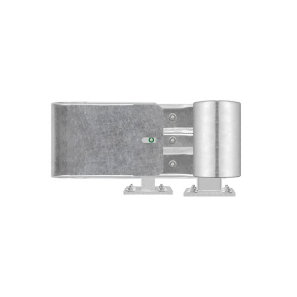 Außenwinkel-Komplett-Bausatz M25-1SP, 77 cm Seitenlänge, Aufschrauben, Stahl, Profil B