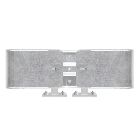 Kürzester Leitplanken-Komplett-Bausatz, M25-1SP, 105 cm, zum Aufschrauben, Stahl, Profil B