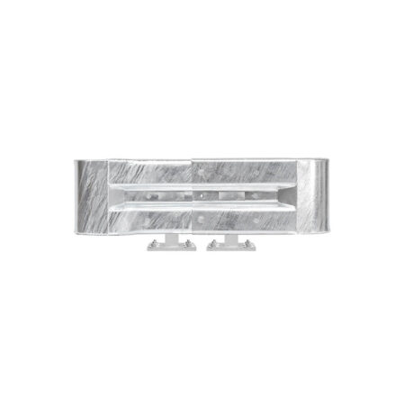 Kürzester Leitplanken-Komplett-Bausatz, M25-1SP, 105 cm, zum Aufschrauben, Stahl, Profil B