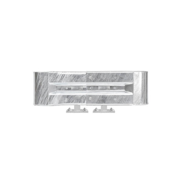 Kürzester Leitplanken-Komplett-Bausatz, M25-1SP, 105 cm, zum Aufschrauben, Stahl, Profil B