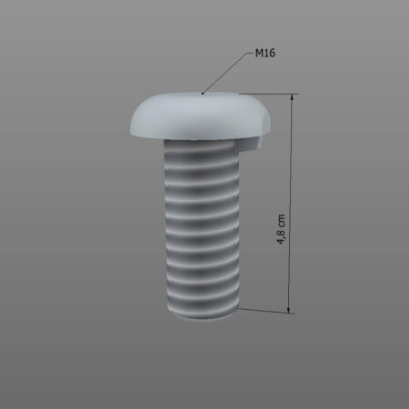 Schrauben Befestigungs-Satz M16 40 mm für Abstandhalter von Leitplankensystemen