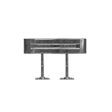 Leitplanken Komplett-Bausatz, Sigma-75-Pfosten, 1SP, 1,3 m, Aufschrauben, Profil B