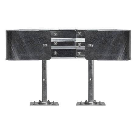 Leitplanken Komplett-Bausatz, Sigma-75-Pfosten, 1SP, 1,3 m, Aufschrauben, Profil B