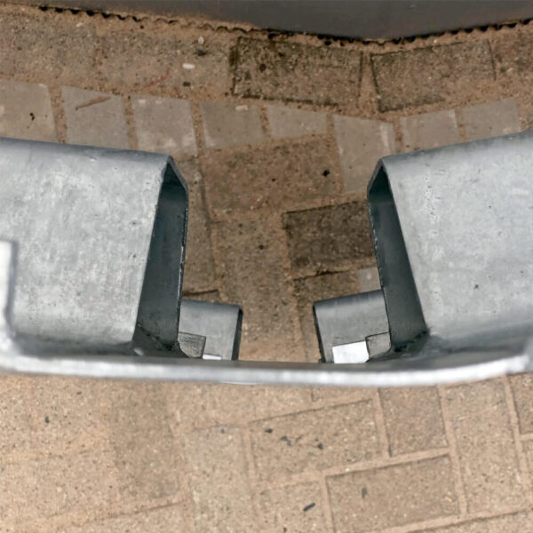 Eckwinkel zum Selberbiegen, Knickplanke, Profil B, für Stahlleitplanken