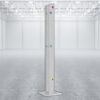 Multi-Pfosten, IPE 100, 100 cm hoch, für Leitplanken, 3SP, Stahl, zum Aufschrauben