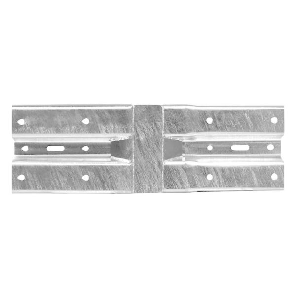 Leitplanken Verlängerungs-Bausatz Knickplanke M100-3SP, Aufschrauben, Stahl, Profil B