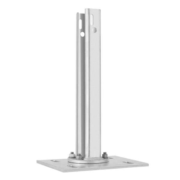 Leitplanken Komplett-Bausatz 2,80 Meter Länge, zum Aufschrauben, Stahl, Profil B