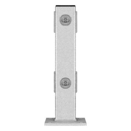 Rammschutz-Planken Verlängerungs-Bausatz, 1 Meter Länge, verzinkt, Stahl, C-Profil