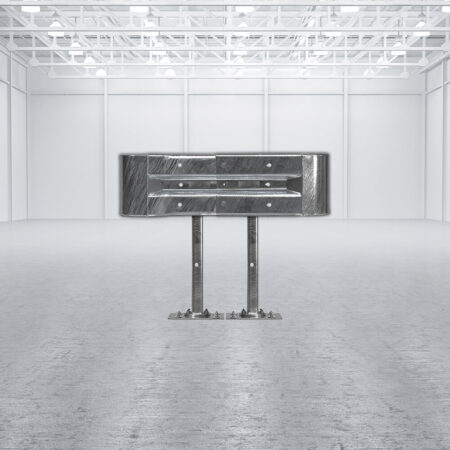 Kürzester Leitplanken-Komplett-Bausatz, Sigma-75, 1SP, 105 cm, Aufschrauben, Profil B