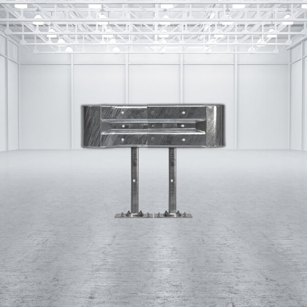 Kürzester Leitplanken-Komplett-Bausatz, Sigma-75, 1SP, 105 cm, Aufschrauben, Profil B