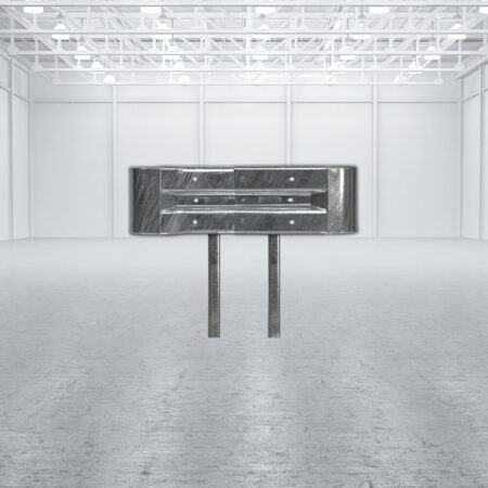 Kürzester Leitplanken-Komplett-Bausatz, Sigma-190, 1SP, 105 cm, Rammen, Profil B