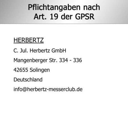 Hochwertiges Herbertz Einhandmesser, Edelstahl & Pakkaholz-Einlagen, Gürtelclip