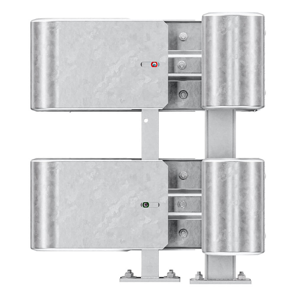 Außenwinkel-Komplett-Bausatz M75-2SP, 77 cm Seitenlänge, Aufschrauben, Stahl, Profil B – Bild 6