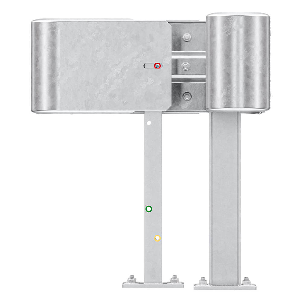 Außenwinkel-Komplett-Bausatz M75-1SP, 77 cm Seitenlänge, Aufschrauben, Stahl, Profil B – Bild 6