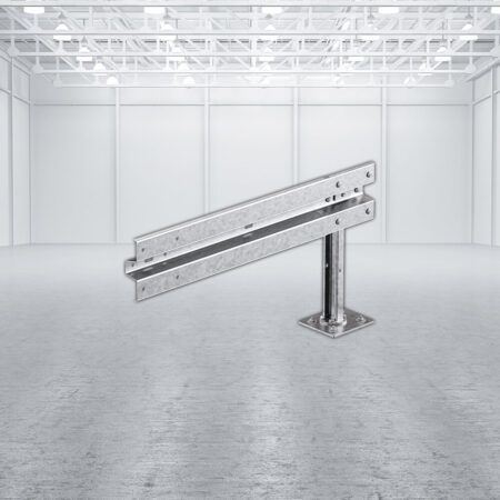 Leitplanken-Ergänzungs-Bausatz, Sigma-75, 1SP, 133 cm, aufdübeln, Stahl, Profil B